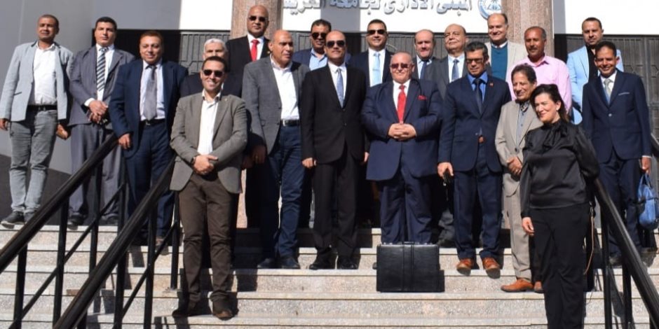 رئيس جامعة العريش يستقبل وفدا من المجلس العربي الأفريقي تمهيدا لانعقاد مؤتمر دولي للزراعة بشمال سيناء رئيس جامعة العريش يستقبل وفدا من المجلس العربي الأفريقي تمهيدا لانعقاد مؤتمر دولي للزراعة بشمال سيناء