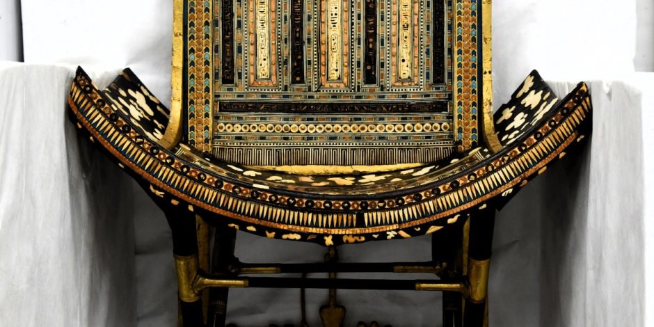 المتحف المصرى الكبير يستقبل 163 قطعة من كنوز الملك الذهبى توت عنخ آمون (صور) المتحف المصرى الكبير يستقبل 163 قطعة من كنوز الملك الذهبى توت عنخ آمون (صور)
