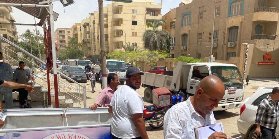 محافظة الجيزة تشن حملة موسعة لضبط المخالفات بحدائق الأهرام محافظة الجيزة تشن حملة موسعة لضبط المخالفات بحدائق الأهرام