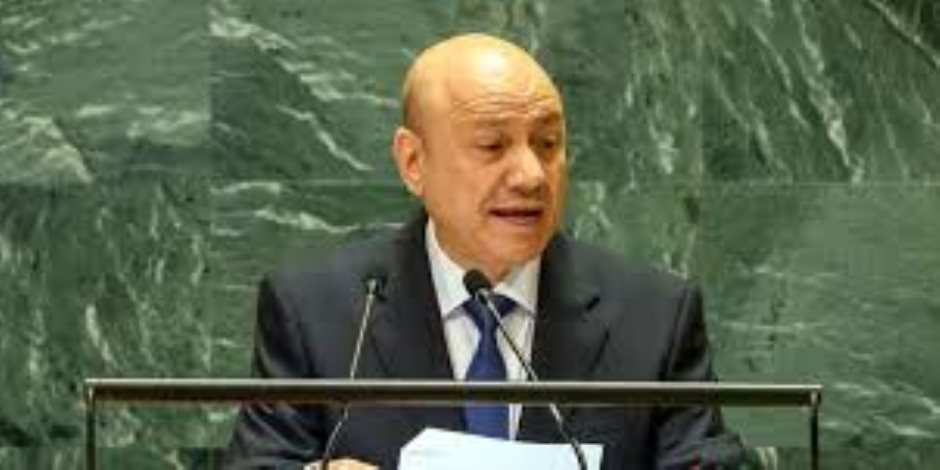 رئيس المجلس الرئاسى فى اليمن: ندعم خطة مصر لإعادة إعمار قطاع غزة رئيس المجلس الرئاسى فى اليمن: ندعم خطة مصر لإعادة إعمار قطاع غزة