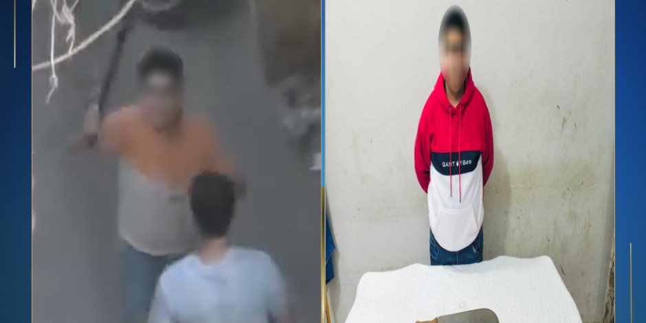 ضبط شخص تعدى على سيدة بالسب وتهديدها بسلاح أبيض أسفل محل سكنها فى دمياط ضبط شخص تعدى على سيدة بالسب وتهديدها بسلاح أبيض أسفل محل سكنها فى دمياط