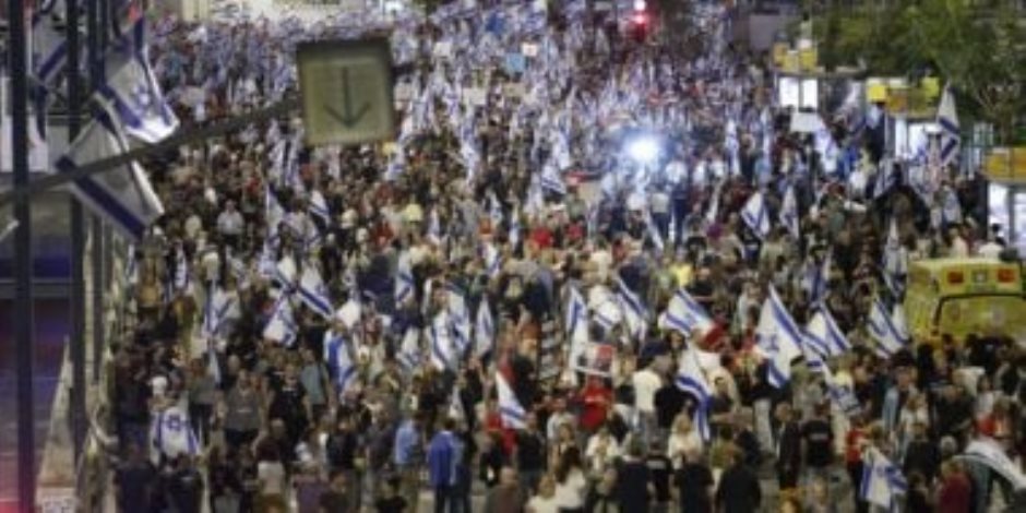 600 يوم على حرب غزة.. مظاهرات أمام منزل رئيس الاحتلال للمطالبة بإعادة المحتجزين 600 يوم على حرب غزة.. مظاهرات أمام منزل رئيس الاحتلال للمطالبة بإعادة المحتجزين