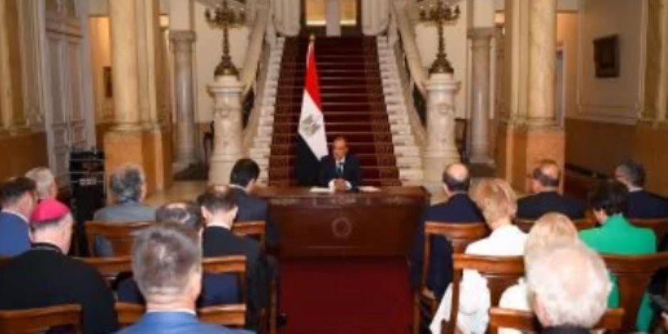 وزير الخارجية يلتقى بسفراء الدول الأوروبية المعتمدين فى القاهرة وزير الخارجية يلتقى بسفراء الدول الأوروبية المعتمدين فى القاهرة