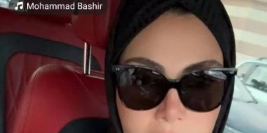 ريهام حجاج تؤدى مناسك الحج : ألف حمد وشكر كما ينبغى لجلال وجهك وعظيم سلطانك