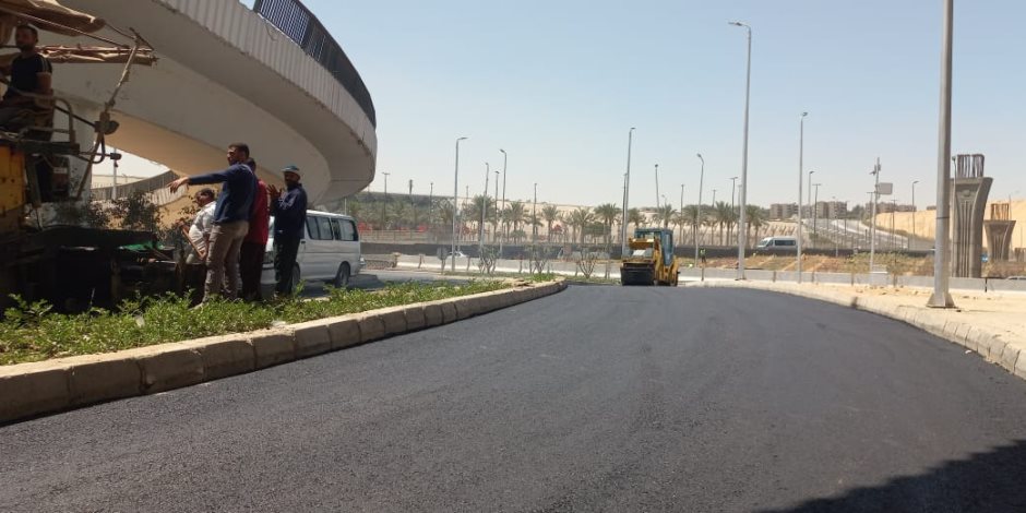 محافظ الجيزة: رصف وتطوير أسفل الدائري بمنطقة كفر غطاطي أمام المتحف المصري الكبير