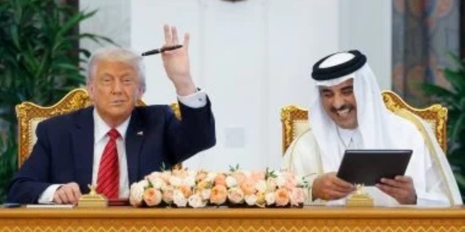 ترامب: شكرا لأمير قطر وتهانينا للعالم لقد حان وقت السلام ترامب: شكرا لأمير قطر وتهانينا للعالم لقد حان وقت السلام