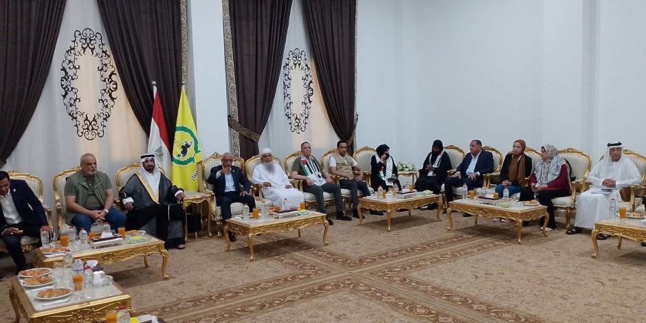 " مجاور " يستقبل وفد البرلمان العربي ويرافقه لمستشفى العريش لتفقد جهود مصر في دعم الجرحى الفلسطينيين (صور) " مجاور " يستقبل وفد البرلمان العربي ويرافقه لمستشفى العريش لتفقد جهود مصر في دعم الجرحى الفلسطينيين (صور)