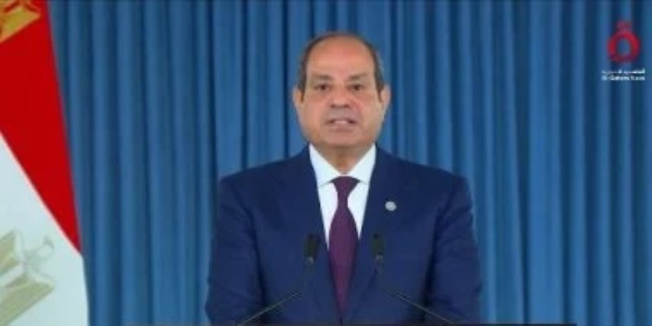 الرئيس السيسي: المنطقة بأسرها تئن تحت الحروب وعلينا الاحتكام لصوت الحكمة الرئيس السيسي: المنطقة بأسرها تئن تحت الحروب وعلينا الاحتكام لصوت الحكمة