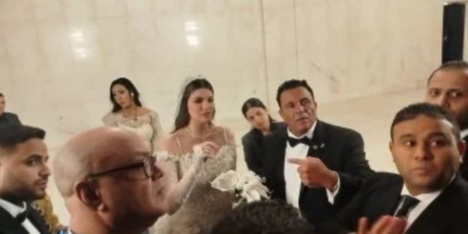  زفاف ابنة محمد فؤاد.. وهانى رمزى أول الحاضرين (صور) 