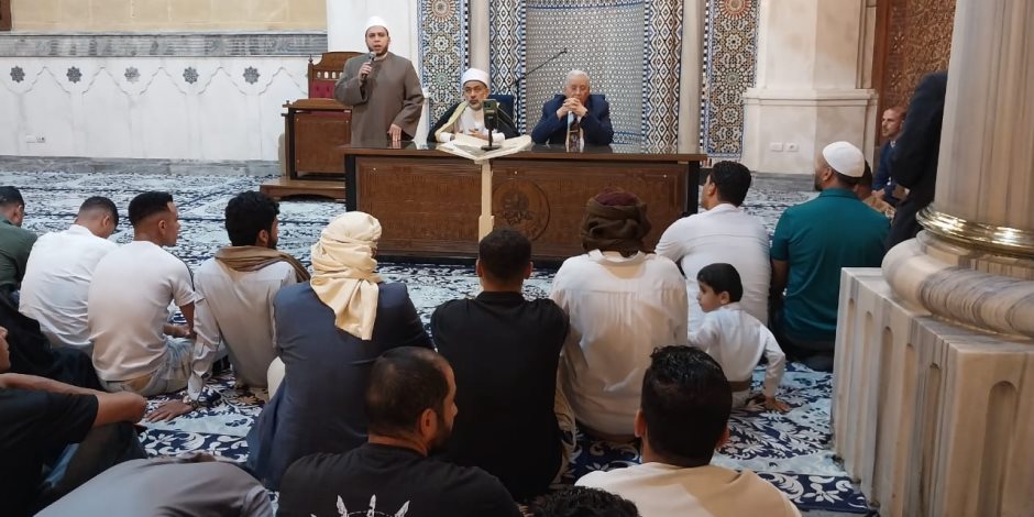 الأوقاف تعقد (317) مجلسًا فقهيًّا حول "أحكام تناول المسكر والمخدر في الإسلام" الأوقاف تعقد (317) مجلسًا فقهيًّا حول "أحكام تناول المسكر والمخدر في الإسلام"