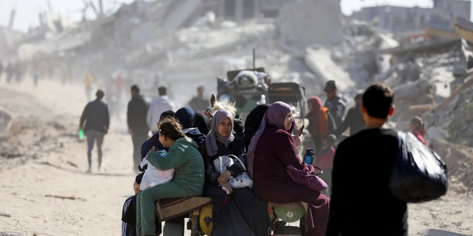 جارديان البريطانية : التهجير القسري للفلسطينين لمخيم فى رفح جريمة ضد الإنسانية جارديان البريطانية : التهجير القسري للفلسطينين لمخيم فى رفح جريمة ضد الإنسانية