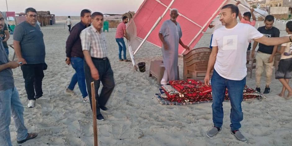 حملة موسعة لإزالة التعديات على كورنيش العريش وفتح المساحات المخصصة للمواطنين (صور) حملة موسعة لإزالة التعديات على كورنيش العريش وفتح المساحات المخصصة للمواطنين (صور)
