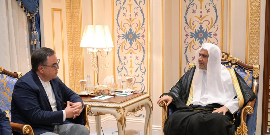 الأمين العام لرابطة العالم الإسلامي يستقبل رئيس مركز الحضارة الإسلامية بمجلس الوُزراء بجُمهورية أوزبكستان الأمين العام لرابطة العالم الإسلامي يستقبل رئيس مركز الحضارة الإسلامية بمجلس الوُزراء بجُمهورية أوزبكستان