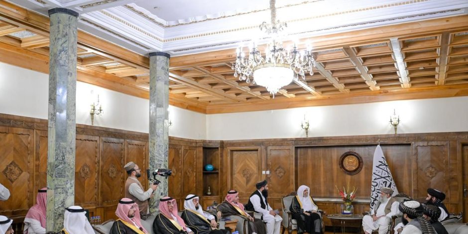 في سياق احتفاءٍ كبير بأوّل زيارةٍ لرابطة العالم الإسلامي.. رئيس وزراء أفغانستان يستقبل الأمين العام لرابطة العالم الإسلامي في العاصمة "كابل" في سياق احتفاءٍ كبير بأوّل زيارةٍ لرابطة العالم الإسلامي.. رئيس وزراء أفغانستان يستقبل الأمين العام لرابطة العالم الإسلامي في العاصمة "كابل"