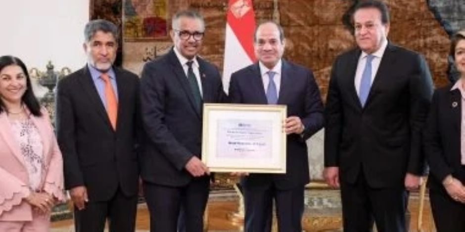 الصحة العالمية : مصر أول بلد بالعالم يحقق المستوى الذهبي للتخلص من فيروس C