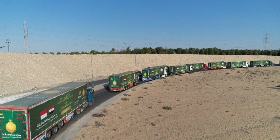 الهلال الأحمر لـ "قناة الحياة": 36 ألف شاحنة مساعدات دخلت من مصر إلى غزة منذ أكتوبر 2023