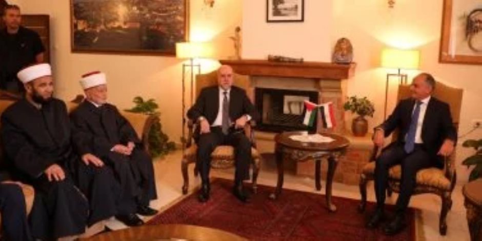 سفير مصر برام الله يستقبل وفدًا من رجال الدين الفلسطينيين دعمًا للموقف المصرى سفير مصر برام الله يستقبل وفدًا من رجال الدين الفلسطينيين دعمًا للموقف المصرى