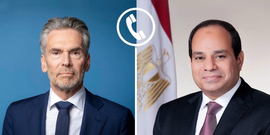الرئيس السيسى ورئيس وزراء هولندا يستعرضان العلاقات الثنائية وجهود مصر لوقف إطلاق النار فى غزة الرئيس السيسى ورئيس وزراء هولندا يستعرضان العلاقات الثنائية وجهود مصر لوقف إطلاق النار فى غزة
