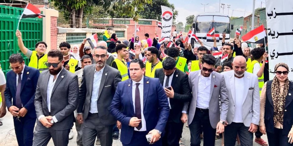غرفة العمليات المركزية بحزب الحرية المصري تواصل التنسيق لدعم المشاركة في انتخابات الشيوخ