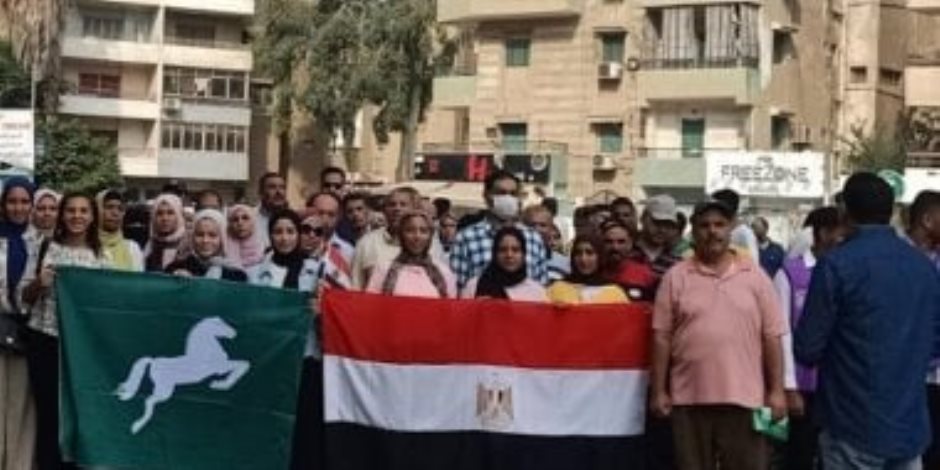 بعلم مصر.. العاملون بالشباب والرياضة يشاركون فى انتخابات الشيوخ بالشرقية بعلم مصر.. العاملون بالشباب والرياضة يشاركون فى انتخابات الشيوخ بالشرقية