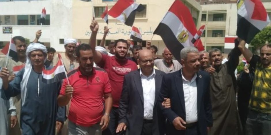 مسيرة لأهالي بلبيس لحث المواطنين على المشاركة فى انتخابات مجلس الشيوخ مسيرة لأهالي بلبيس لحث المواطنين على المشاركة فى انتخابات مجلس الشيوخ