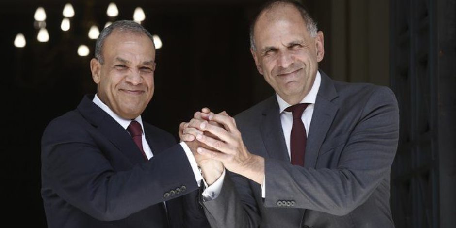 وزير الخارجية يلتقى مع نظيره اليوناني في أثينا وزير الخارجية يلتقى مع نظيره اليوناني في أثينا