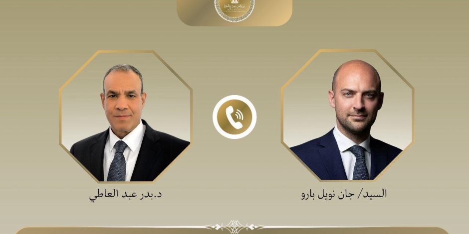 اتصال هاتفى بين وزير الخارجية ونظيره الفرنسي يشدد على رفض مصر القاطع لمساعي إسرائيل لترسيخ الاحتلال غير الشرعي للأراضي الفلسطينية 