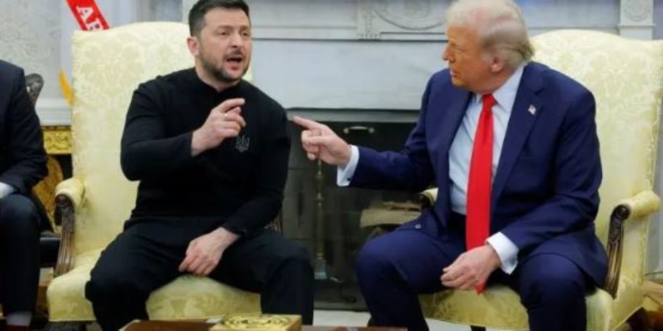 نيويورك تايمز : زيلينسكى يذهب للبيت الأبيض بصحبة قادة أوروبيين خوفاً من تقلبات ترامب 