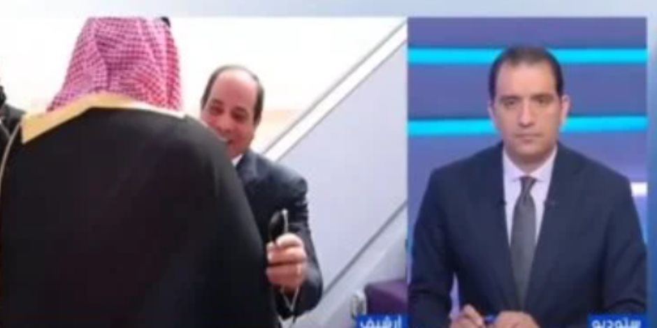 وصول الرئيس السيسى مطار نيوم والأمير محمد بن سلمان فى استقباله (فيديو) 