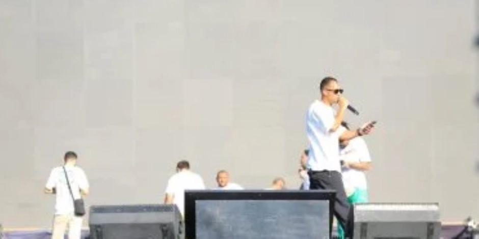 مسرح UArena جاهز لاستقبال حفل ويجز في مهرجان العلمين (صور)