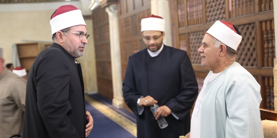 بمشاركة ٧ آلاف متسابق.. انطلاق اختبارات مسابقة "الأزهر - بنك فيصل" للقرآن الكريم بالجامع الأزهر بمشاركة ٧ آلاف متسابق.. انطلاق اختبارات مسابقة "الأزهر - بنك فيصل" للقرآن الكريم بالجامع الأزهر