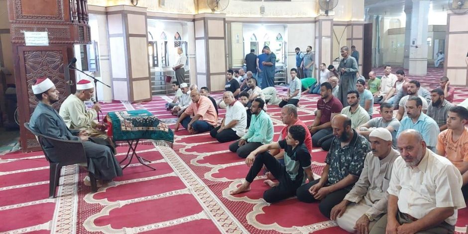 الأوقاف تنظّم ندوات بـ (١٥٤٤) مسجدًا لترسيخ التسامح والتعايش مع الآخر بالتعاون مع الأزهر الشريف الأوقاف تنظّم ندوات بـ (١٥٤٤) مسجدًا لترسيخ التسامح والتعايش مع الآخر بالتعاون مع الأزهر الشريف
