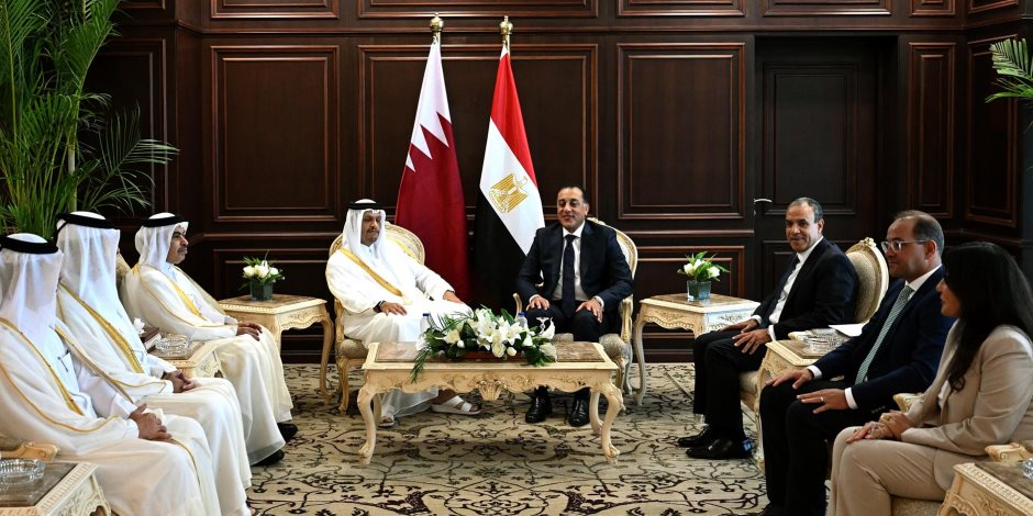 رئيس الوزراء: نقلة نوعية تشهدها العلاقات الثنائية المصرية القطرية الفترة الأخيرة رئيس الوزراء: نقلة نوعية تشهدها العلاقات الثنائية المصرية القطرية الفترة الأخيرة