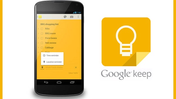 "Google" تطلق مجموعة مميزات جديدة على تطبيق "Google Keep"