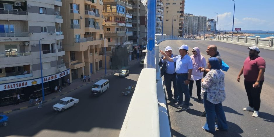 وزير الإسكان: تشغيل تجريبي لكوبري محمد نجيب ضمن أعمال توسعة كورنيش الإسكندرية وزير الإسكان: تشغيل تجريبي لكوبري محمد نجيب ضمن أعمال توسعة كورنيش الإسكندرية