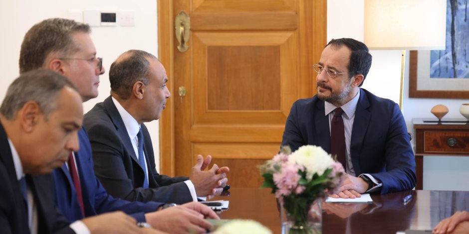 وزير الخارجية يلتقي مع رئيس جمهورية قبرص وزير الخارجية يلتقي مع رئيس جمهورية قبرص