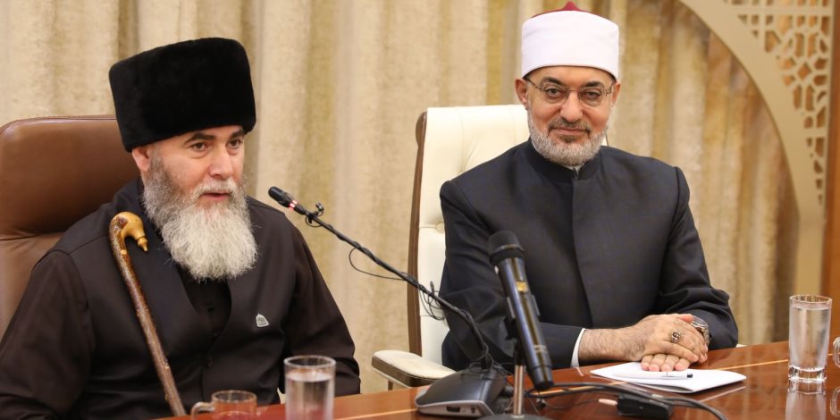 مفتي الجمهورية يستقبل مفتي الشيشان لبحث آفاق التعاون المشترك مفتي الجمهورية يستقبل مفتي الشيشان لبحث آفاق التعاون المشترك