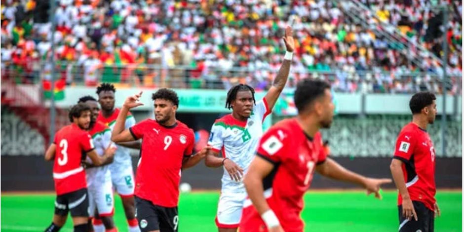 بداعي التسلل .. إلغاء هدف لمنتخب مصر أمام بوركينا فاسو