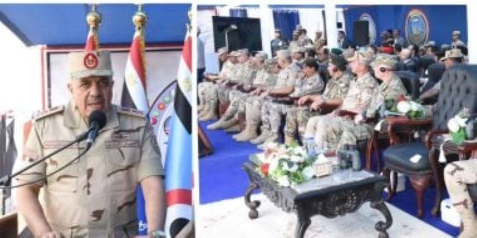الفريق أحمد خليفة يشهد تنفيذ أحد الأنشطة التدريبية الرئيسية بـ"النجم الساطع"