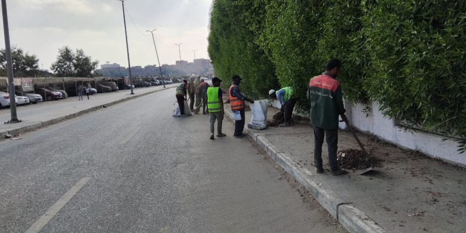 محافظ الجيزة يتابع جهود حملات النظافة بالمنيرة الغربية وامبابة وحي جنوب والطريق السياحي محافظ الجيزة يتابع جهود حملات النظافة بالمنيرة الغربية وامبابة وحي جنوب والطريق السياحي