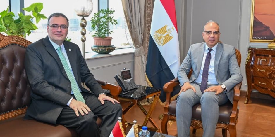 الرى والتنظيم والإدارة يبحثان عددا من الموضوعات المشتركة فى مجال التطوير المؤسسى