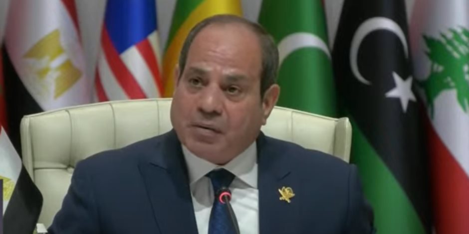 الرئيس السيسى: سلوك إسرائيل المنفلت يدفع المنطقة نحو دوامة خطيرة من التصعيد ولن نقبل به الرئيس السيسى: سلوك إسرائيل المنفلت يدفع المنطقة نحو دوامة خطيرة من التصعيد ولن نقبل به