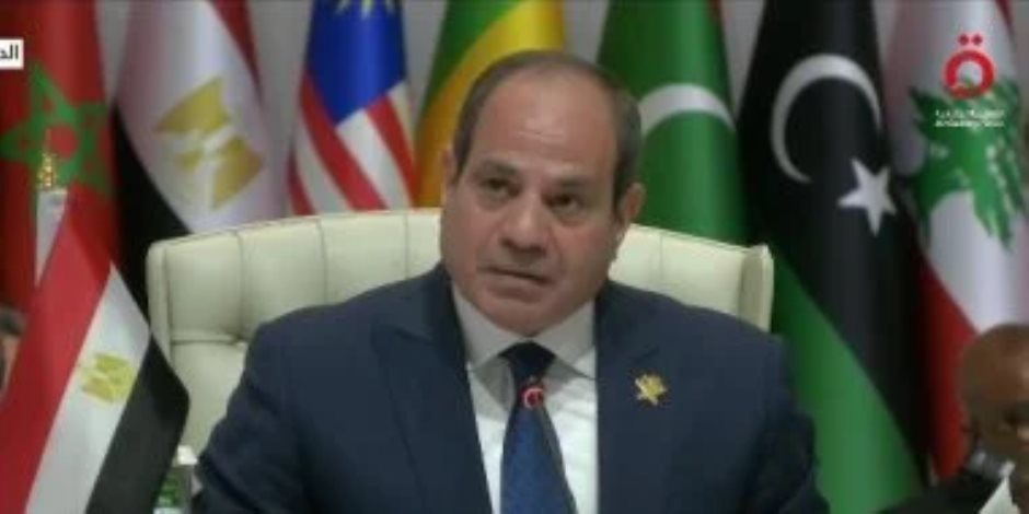 الرئيس السيسى: نهج إسرائيل العدوانى يحمل فى طياته نية مبيتة لإفشال التهدئة الرئيس السيسى: نهج إسرائيل العدوانى يحمل فى طياته نية مبيتة لإفشال التهدئة