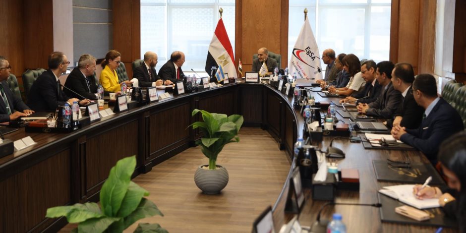 وكالة الفضاء المصرية تستقبل السفير الأرجنتيني لبحث سبل التعاون الفضائي وكالة الفضاء المصرية تستقبل السفير الأرجنتيني لبحث سبل التعاون الفضائي