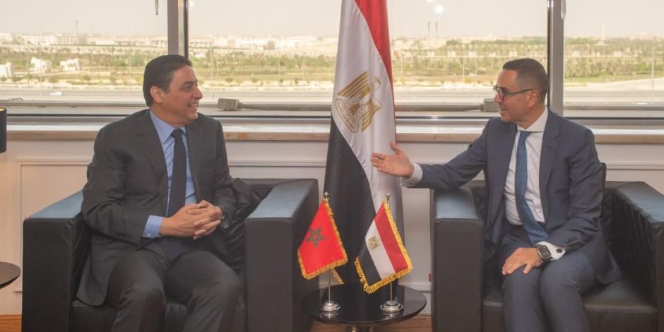 وزير الاستثمار والتجارة الخارجية يستقبل وزير التجارة الخارجية بالمملكة المغربية لبحث سبل تعزيز العلاقات الاقتصادية المشتركة بين البلدين وزير الاستثمار والتجارة الخارجية يستقبل وزير التجارة الخارجية بالمملكة المغربية لبحث سبل تعزيز العلاقات الاقتصادية المشتركة بين البلدين
