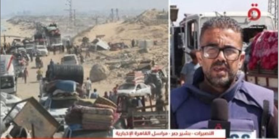 القاهرة الإخبارية من دير البلح: طائرات الاحتلال تواصل القصف.. والنزوح يتفاقم