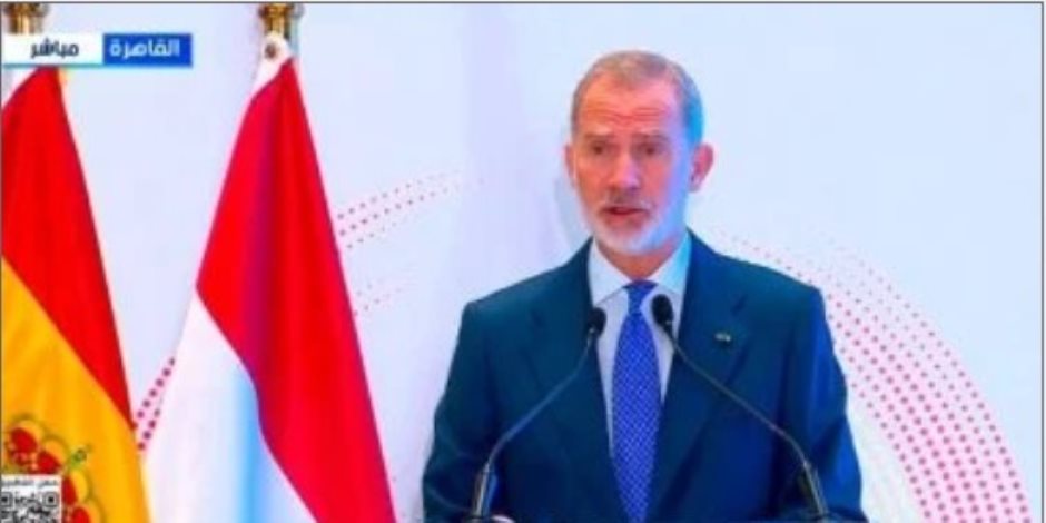 ملك إسبانيا: مصر شريك موثوق وإصلاحاتها الاقتصادية تحظى باحترام دولى