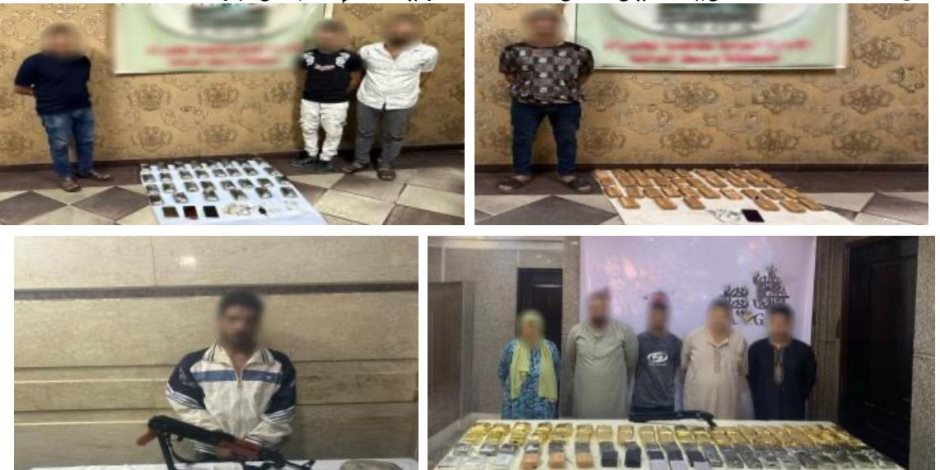 ضبط عناصر بؤر إجرامية من جالبى ومتجرى المواد المخدرة والأسلحة النارية غير المرخصة ومصرع عنصرين جنائيين شديدى الخطورة عقب تبادل إطلاق النيران مع قوات الشرطة بالشرقية والأقصر ضبط عناصر بؤر إجرامية من جالبى ومتجرى المواد المخدرة والأسلحة النارية غير المرخصة ومصرع عنصرين جنائيين شديدى الخطورة عقب تبادل إطلاق النيران مع قوات الشرطة بالشرقية والأقصر