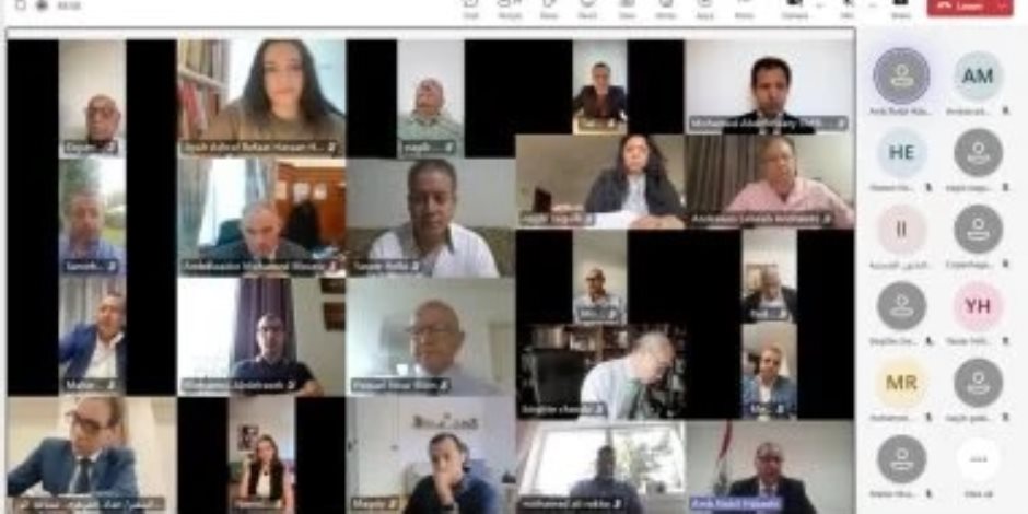 نائب وزير الخارجية يلتقى بأبناء الجالية المصرية فى الدنمارك والسويد