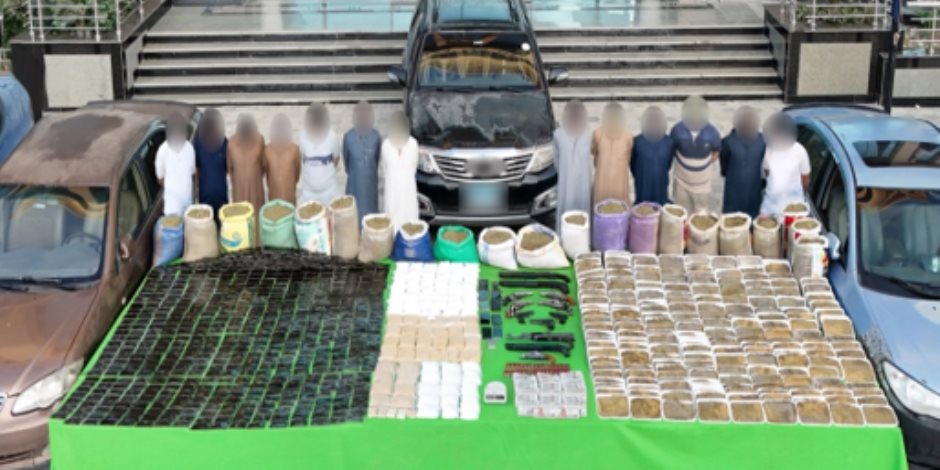 إحباط جلب طن وربع مواد مخدرة قيمتها 125 مليون جنية
